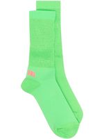 ERL chaussettes à logo imprimé - Vert