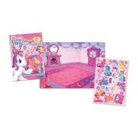Van Der Doelen Raamstickers van my little pony met panorama
