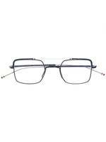 Thom Browne Eyewear lunettes de vue à monture carrée - Bleu