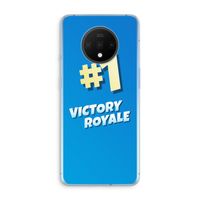 Victory Royale: OnePlus 7T Transparant Hoesje
