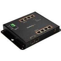 StarTech.com 8 poorts PoE+ Gigabit ethernet switch met 2 SFP connecties managed wandmonteerbaar met - thumbnail