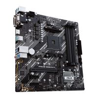 Asus PRIME B550M-K Moederbord Socket AMD AM4 Vormfactor Micro-ATX Moederbord chipset AMD® B550 - thumbnail