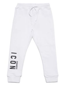 DSQUARED2 KIDS pantalon de jogging à logo imprimé - Blanc