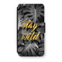 Stay wild: iPhone 8 Flip Hoesje