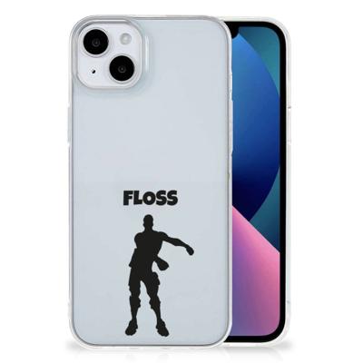 iPhone 15 Plus Telefoonhoesje met Naam Floss iPhone 15 Plus Telefoonhoesje met Naam Floss