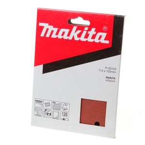 Makita Schuurvel 114 x 102 mm red velcro