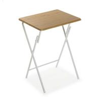 Vouwtafel Versa Geglaceerd kastanje Metaal Hout MDF (37,5 x 65,5 x 47,5 cm)