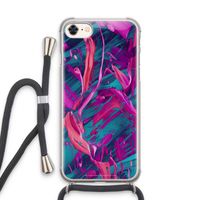 Pink Clouds: iPhone 7 Transparant Hoesje met koord