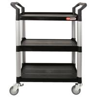 KS Tools 800.0020 Servicewagen Kunststof Kleur (specifiek): Zwart-zilver