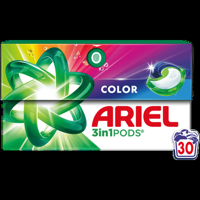Ariel 3in1 PODS Color, Wasmiddel Capsules 30 bij Jumbo