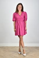 Greek Archaic Kori jurk S24K-130331 magenta Greek Archaic Kori jurk S24K-130331 magenta