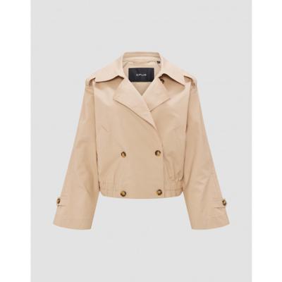 Opus - Beige | unisex | Jas | Beige | 42 | regular | Kamst mode