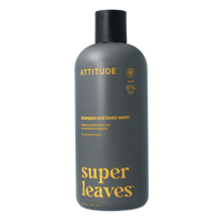 Attitude Shampoo & bad 2 in 1 super leaves sports 473 Milliliter