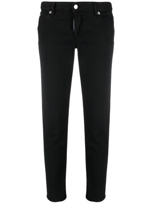 DSQUARED2 jean skinny à taille basse - Noir