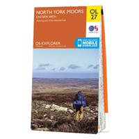 Wandelkaart - Topografische kaart OL27 OS Explorer Map North York Moors - Eastern area | Ordnance Survey - thumbnail