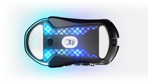 Steelseries Aerox 9 Wireless Gaming-muis Draadloos, Bluetooth Optisch Zwart 18 Toetsen 18000 dpi Verlicht, Oplaadbaar