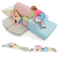 10 stuks Schuimrubberen Bouwstenen Om Op Te Klimmen En Van Af Te Glijden Zachte Bouwstenen