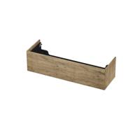 INK - Onderkast 1 Lade Push 2 Open Bestaande Uit - 1400x450x376 Mm - Naturel Eiken