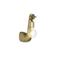 QAZQA Vintage wandlamp messing - Animal Camel bird - thumbnail