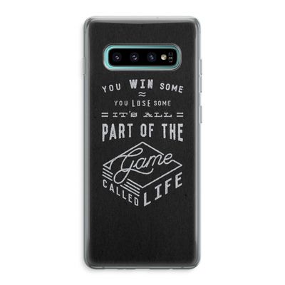 Life: Samsung Galaxy S10 Plus Transparant Hoesje
