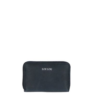 LouLou Essentiels Robuste Portemonnee black Dames portemonnee LouLou Essentiels Robuste Portemonnee black Dames portemonnee