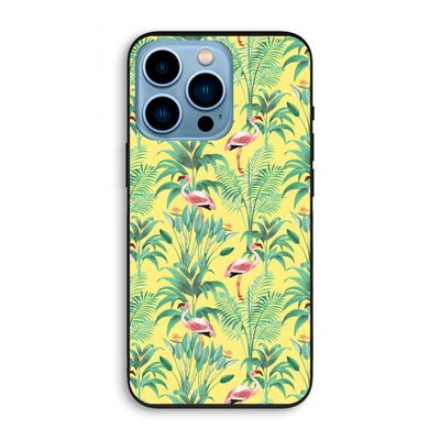Flamingo party: iPhone 13 Pro Biologisch afbreekbaar hoesje