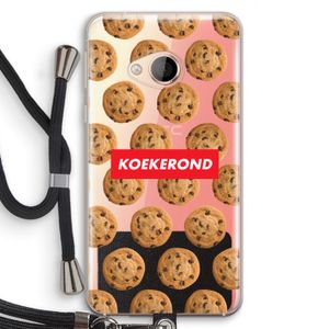 Koekerond: HTC U Play Transparant Hoesje met koord