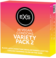 EXS Variety Pack 2 - Assortiment 48 Condooms