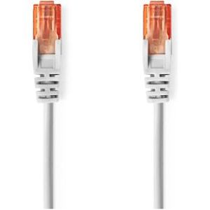 Nedis CCGL85200GY15 CAT6-kabel RJ45 Male RJ4 netwerkkabel Grijs 1,5 m U/UTP (UTP)