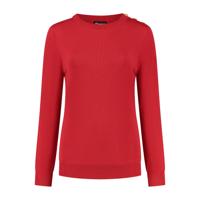 Travelin' Women - Round neck - Rood - Maat S