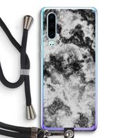 Onweer: Huawei P30 Transparant Hoesje met koord