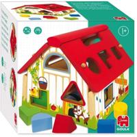 Gioco educativo - GOULA - Forme geometriche - Scatola porta forme per imparare a riconoscere le forme