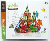 Jonotoys Magnetische bouwset met dino figuren