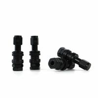Klep OMP Zwart Aluminium 4 uds