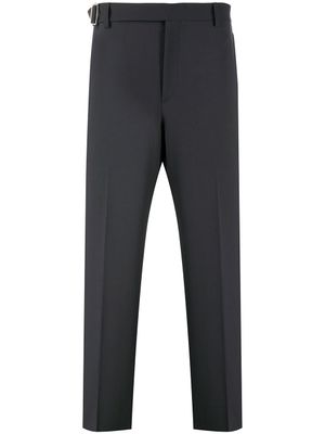 Valentino Garavani pantalon de costume ceinturé - Gris