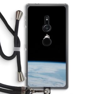 Alone in Space: Sony Xperia XZ2 Transparant Hoesje met koord