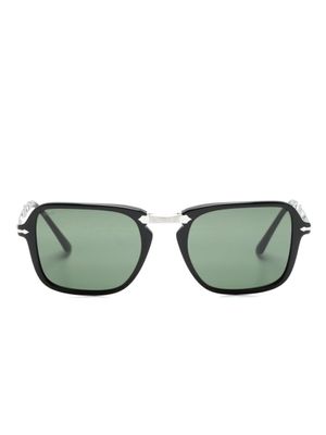 Persol lunettes de soleil tintées à monture carrée - Noir