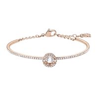 Swarovski 5497483 Armband Sparkling Bangle rosekleurig (M) 58 x 45 mm - thumbnail