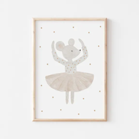 Poster - Ballerina muis - thumbnail