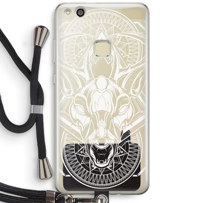 Oh Deer: Huawei Ascend P10 Lite Transparant Hoesje met koord