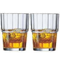 Arcoroc Whisky tumbler glazen - 6x - Norvege serie - 160 ml - Whiskeyglazen
