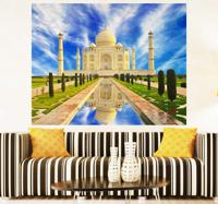 Sticker Taj Mahal kleur