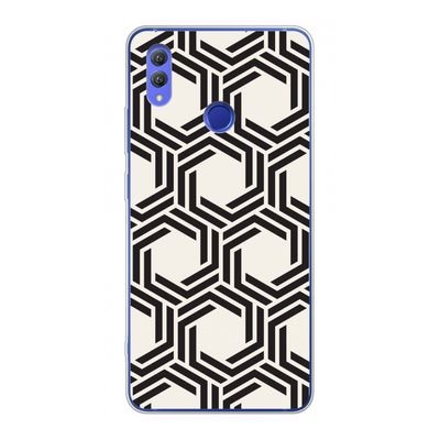 Geometrisch patroon: Honor Note 10 Transparant Hoesje