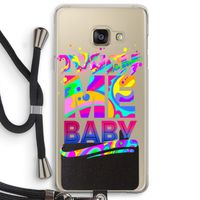 Touch Me: Samsung Galaxy A3 (2016) Transparant Hoesje met koord