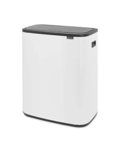 Brabantia bo touch bin 2x30 liter white