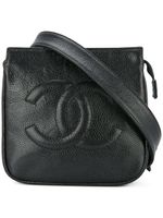 CHANEL Pre-Owned sac porté ceinture à logo embossé - Noir - thumbnail