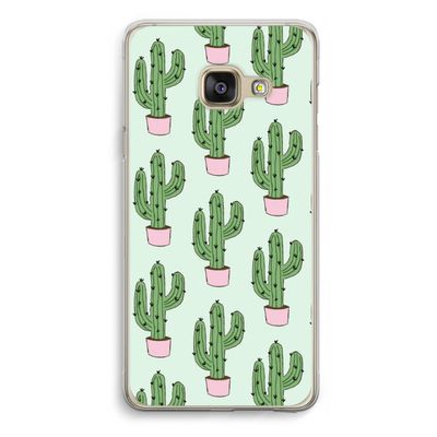 Cactus Lover: Samsung Galaxy A3 (2016) Transparant Hoesje