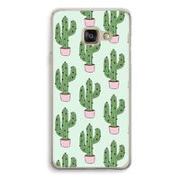 Cactus Lover: Samsung Galaxy A3 (2016) Transparant Hoesje