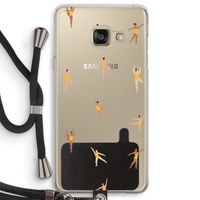 Dans #2: Samsung Galaxy A3 (2016) Transparant Hoesje met koord