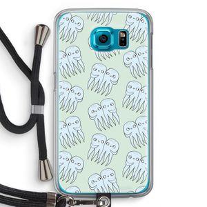 Octopussen: Samsung Galaxy S6 Transparant Hoesje met koord